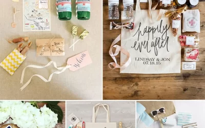 Welcome kit e hangover kit per matrimonio